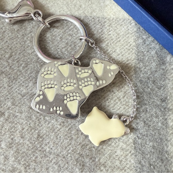 Swarovski Crystal Polar Bears keychain - Picture 4 of 4